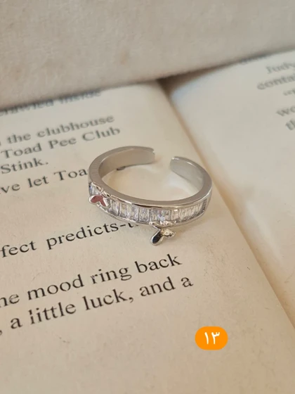 انگشتر جواهری فری سایز 15 مدل