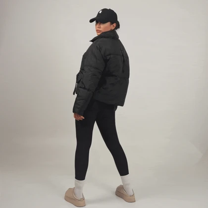 کاپشن جیب بزرگ