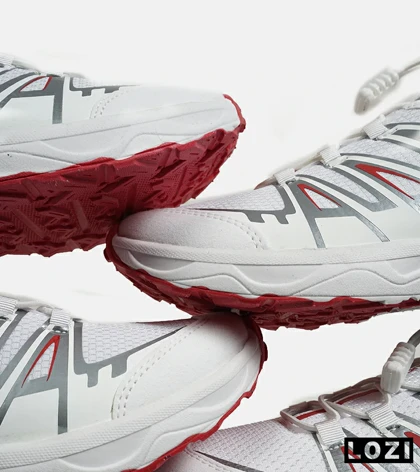 کفش کتانی بزرگ پا سفید قرمز ابی سالومون Salomon X ULTRA