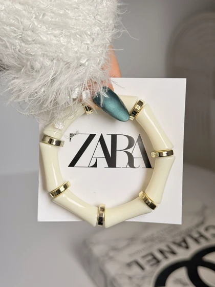 دستبند زنانه مدل آبنباتی ( طرح سنگ ماربل ) تک‌رنگ