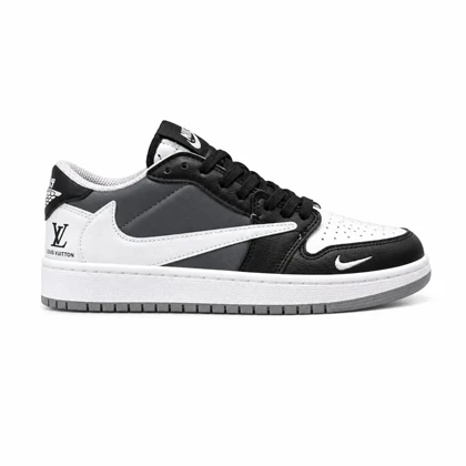 کفش و کتانی زنانه و دخترانه مدل نایک ترویس NIKE TRAVIS رنگ مشکی طوسی کد 30279