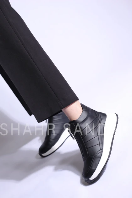 نیم بوت زنانه زیپی