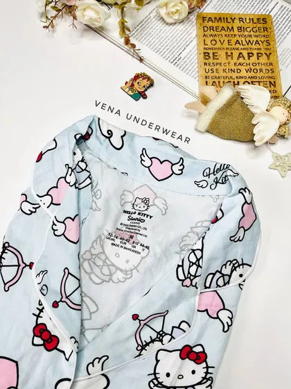 ست زنانه بلوز شلوارک هلو کیتی اورجینال