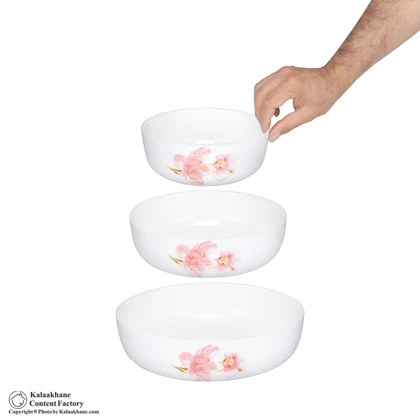 ست تابه گلدن اپال مدل گل بهار 3 عددی