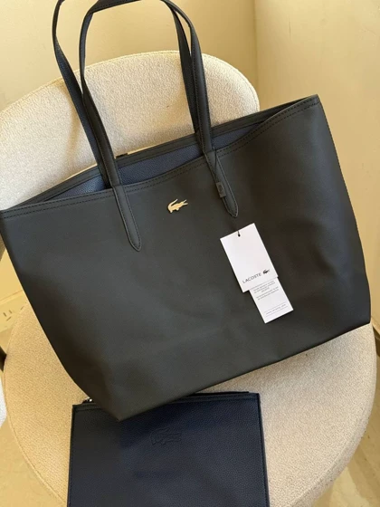 توت بگ لاگوست Lacoste دورو مدل Reversible tote bag