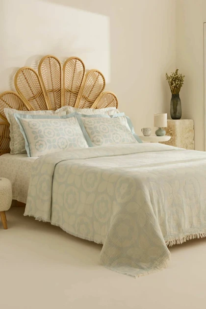 ست روتختی پیکه دو نفره Karaca Home مدل Shayla موسلین
