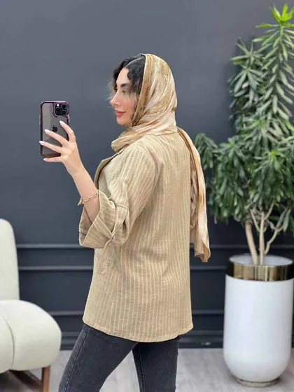 مانتو آستین سگک الیکا