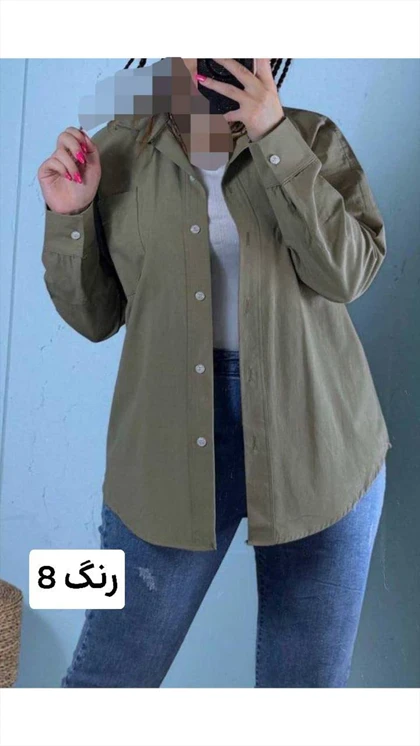 شومیز مانتویی پونه زنانه 43700