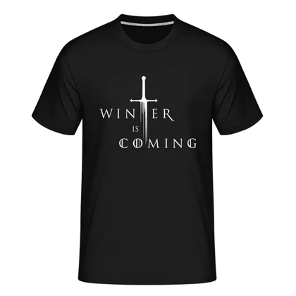 تیشرت طرح سریال گیم او ترونز winter is coming
