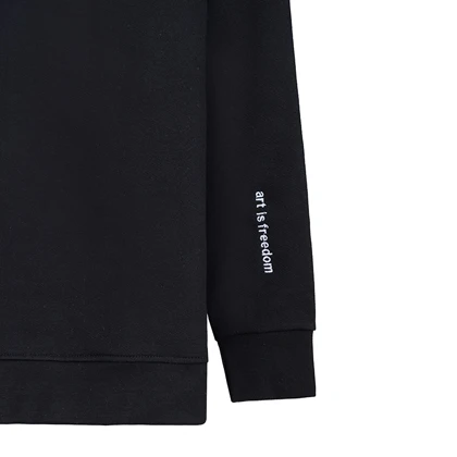 سویشرت مشکی زیگ zig مدل Studio کد 451