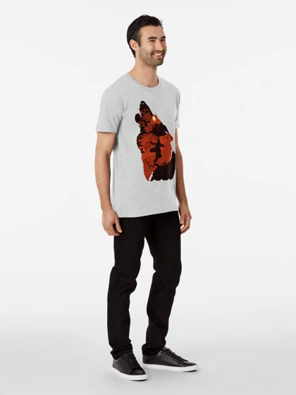 تیشرت با طرح Sekiro - One Armed Wolf سکیرو کد 27381