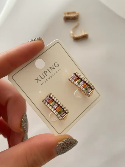 گوشواره مولتی کالر ژوپینگ