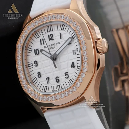 ساعت زنانه نگین‌دار Patek Philippe Aquanaut Luce RWD2