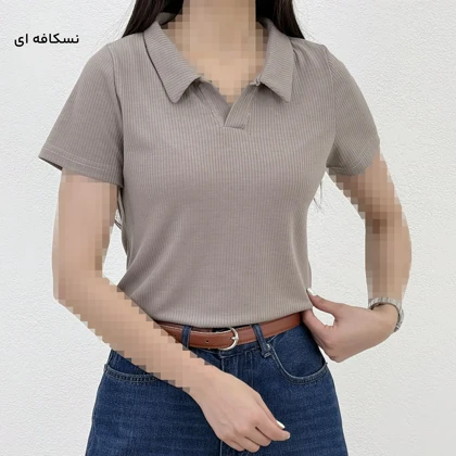 پولوشرت زنانه یقه کوبایی | آی بولک