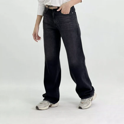 شلوار جین نیم بگ 1007924