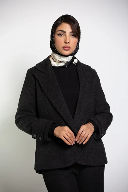 پالتو کت فوتر دوتن دو دکمه