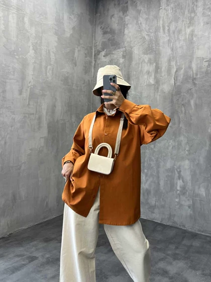 شومیز لینن ساده