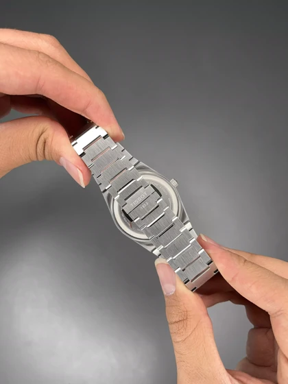 ساعت مچی تیسو پیاریکس سیلور صفحه سبز طرحدار Tissot PRX