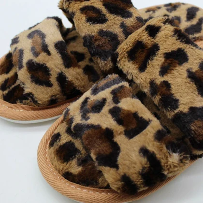 دمپایی حوله ای نیکتا مدل 4-12000 پلنگی