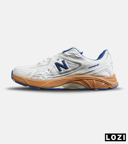 کفش کتانی مردانه و زنانه سفید آبی کرم NEW BALANCE 1064 V.2 مدل 7929