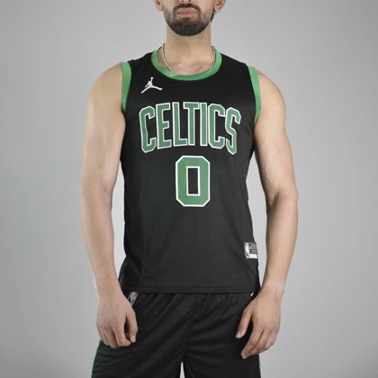 ست رکابی و شلوارک ورزشی سلتیکس مدل Dri Fit-17919 مشکی