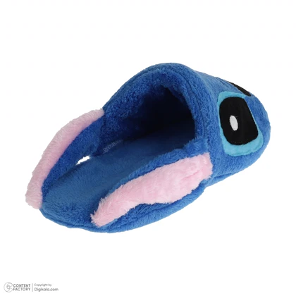 دمپایی روفرشی مدل اسلیپر طرح استیچ آبی