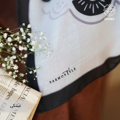 روسری نخ پنبه وال