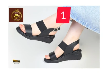 صندل لژدار زنانه اسپرت تمام طبی 595-2
