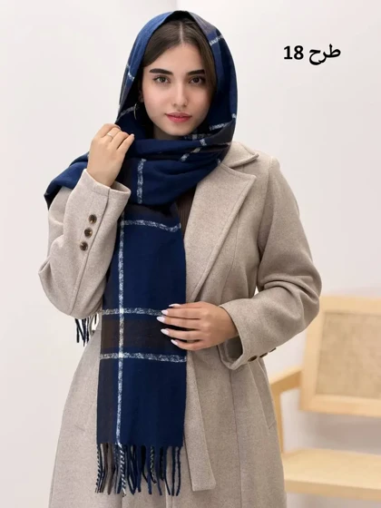 3814-شال موهر فریال