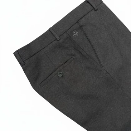 شلوار پارچه‌ای مردانه _ پارچه اطلس طرح خاویاری قواره کلاسیک