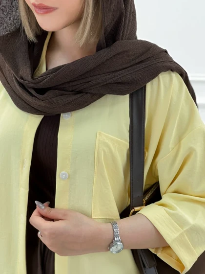 شومیز مانتویی زنانه سیلک