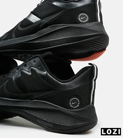 کفش کتانی مردانه مشکی NIKE AIR zoomx