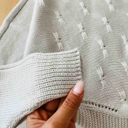 بافت استین دار کمونو زنانه - کد 809