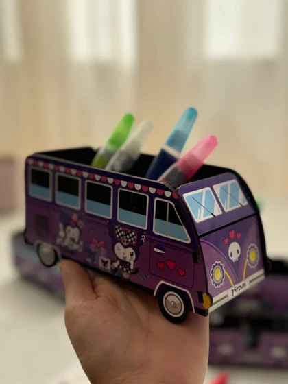 جا قلمی اتوبوسی کرومی