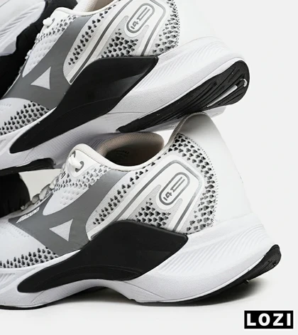کفش کتانی مردانه سفید طوسی MIZUNO wave rider 24