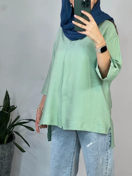 تونیک مانتویی گندم