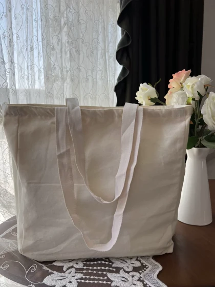 ساک پارچه ای دولایه زیپ‌دار