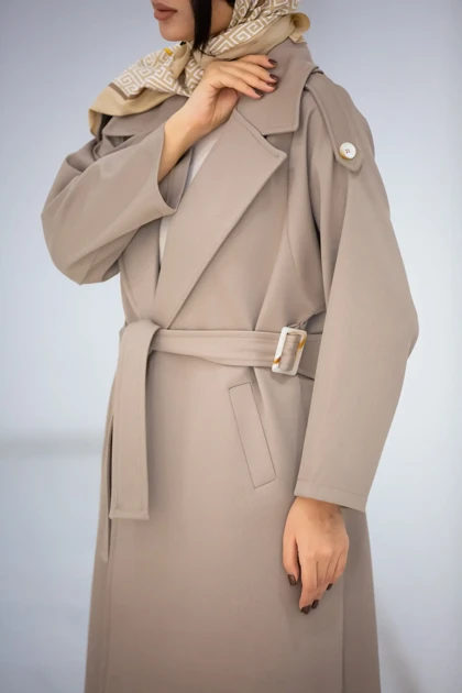 بارانی کجراه بغل چاک بلند