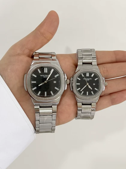 ساعت ست زوجی پتک فیلیپ سیلور