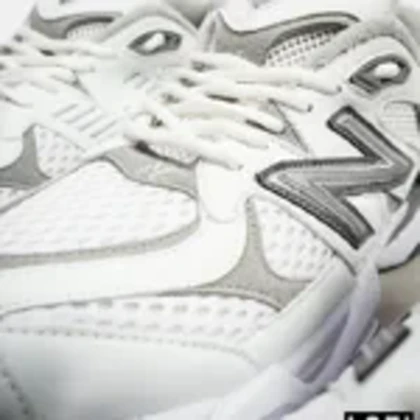 کفش کتانی مردانه و زنانه سفید طوسی NEW BALANCE 9060 مدل 2164