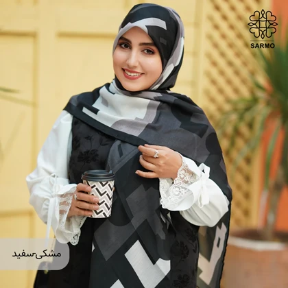 روسری نخ پنبه کوچه نگار