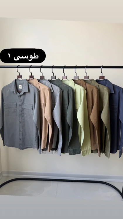 پیراهن کتان دوجیب 2639