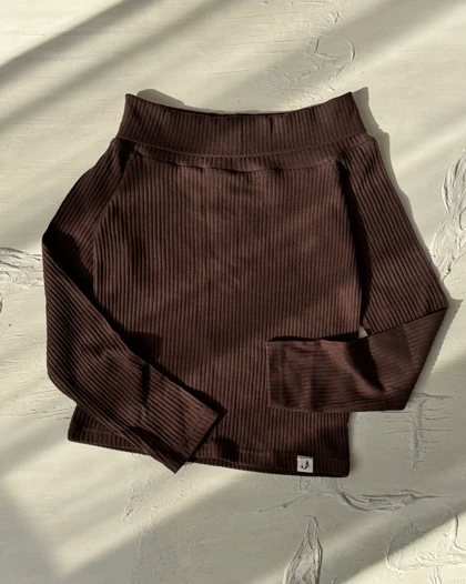 بلوز یقه قایقی  کد 1400180