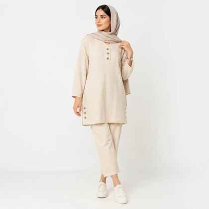 تونیک زنانه مراکشی طرح دار