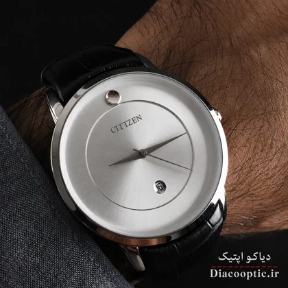 ساعت مچی مردانه موتور ژاپن برند سیتیزن مدل Do1279 چرمی