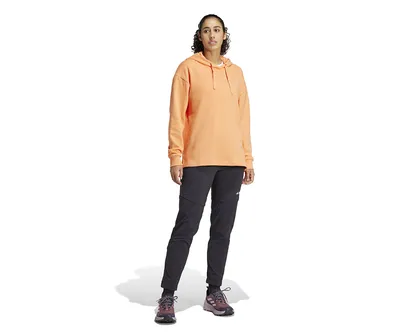 سویشرت های فضای باز Adidas W Terrex Logo Hoody PC_IS7227