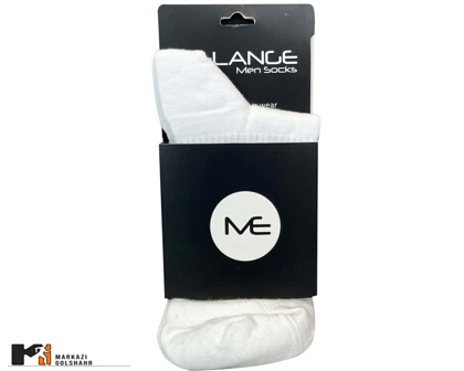 جوراب نیم ساق مردانه ملانژ کد 2007480