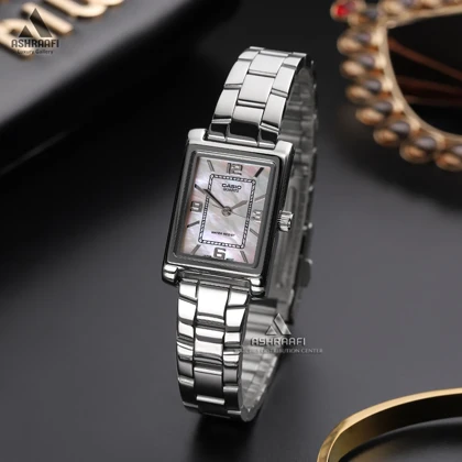 ساعت کاسیو صفحه مستطیلی Casio LTP-1234DS-4A