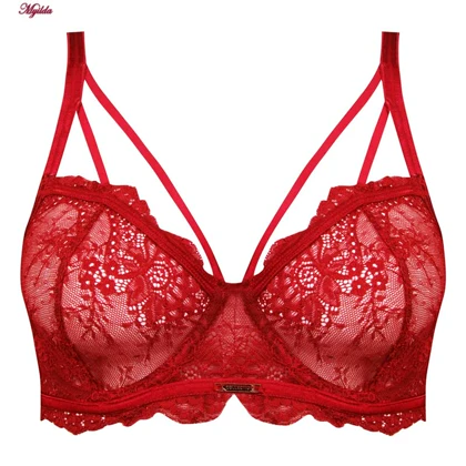 ست شورت و سوتین زنانه گیپور فانتزی نانسی قرمز کد 4691-8585