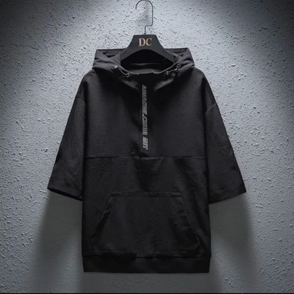 تیشرت کلاهدار لش